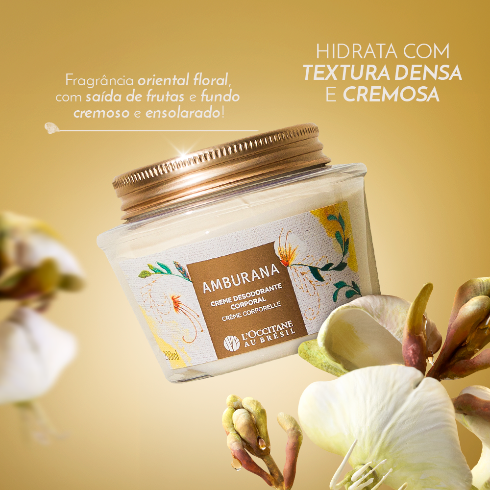 Creme Desodorante Corporal Amburana 200ml, ,  large image number 1